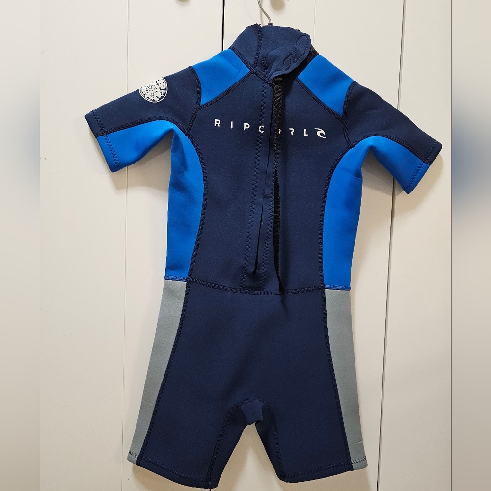 Rip Curl Child’s Shorty Wetsuit Kids  blue